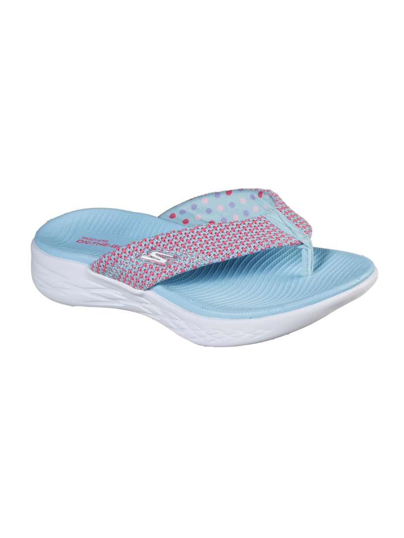 Buy Skechers Girls Self Design Thong Flip Flops Flip Flops for Girls 21384298 Myntra