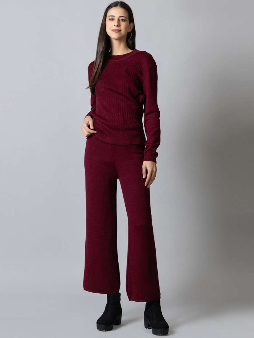 Cable knit co ord set hot sale