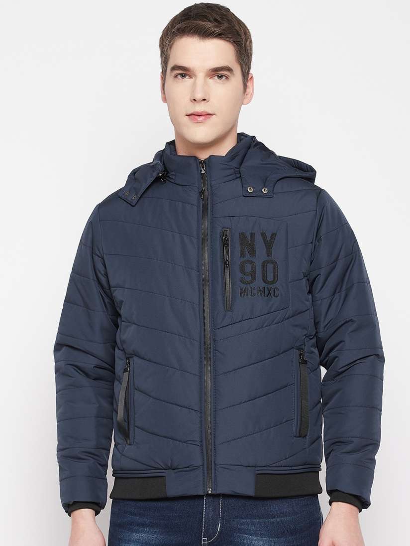 Buy Duke Men Solid Hooded Padded Jacket Jackets for Men 21406144 Myntra