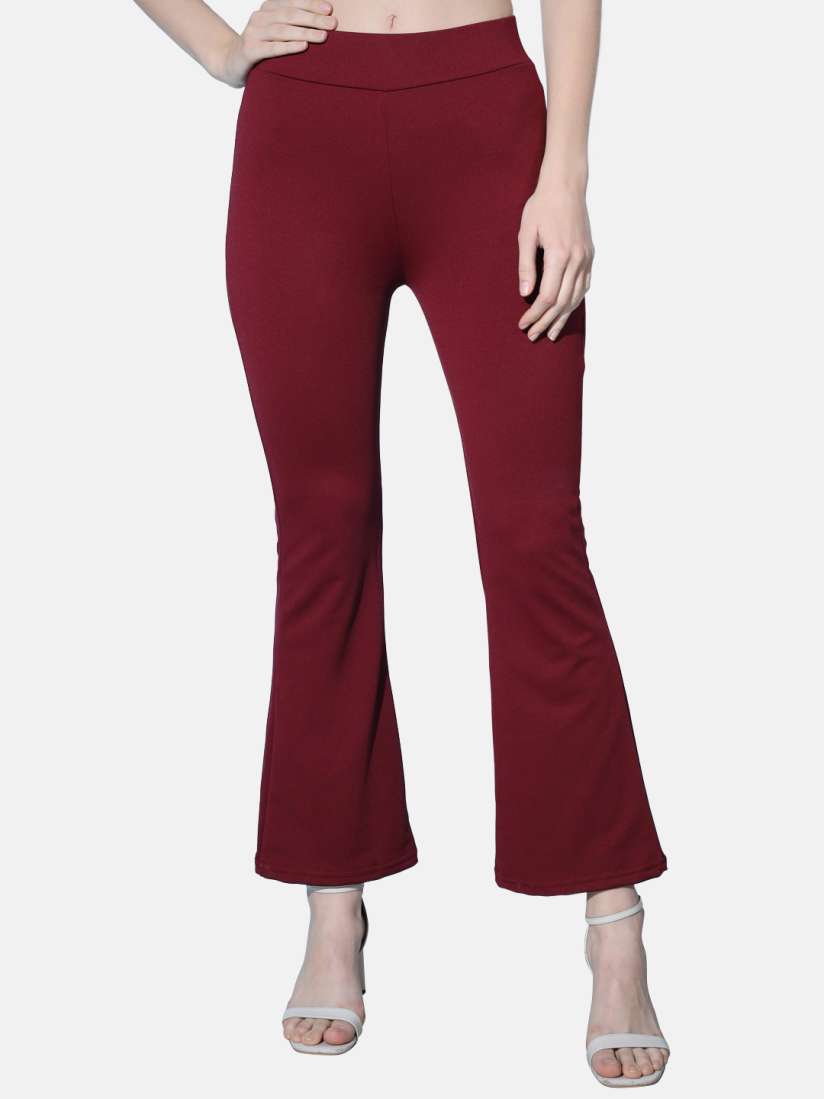 Trousers for ladies myntra best sale