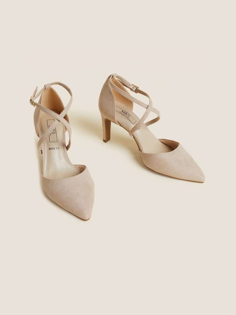 Buy Marks Spencer Pointed Toe Heeled Pumps Heels for Women 21415404 Myntra