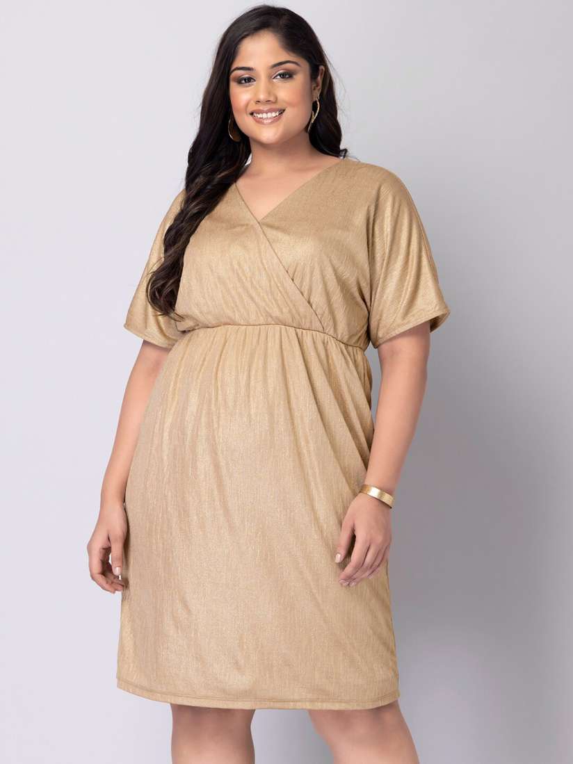 Buy FabAlley Curve Wrap Dress Dresses for Women 21417772 Myntra