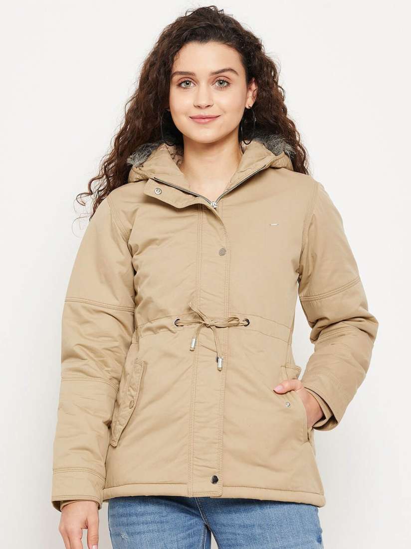 Buy Okane Women Cotton Lightweight Longline Parka Jacket Jackets for Women 21419292 Myntra