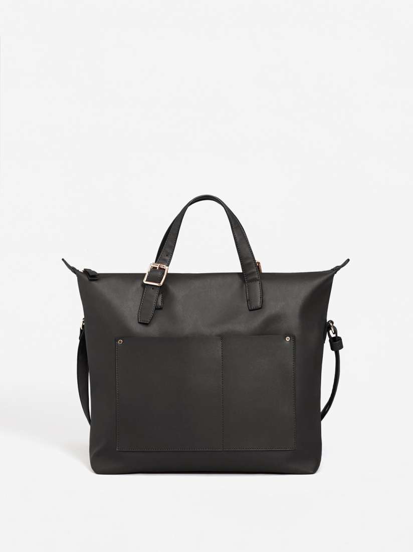 Mango black solid sling bag outlet