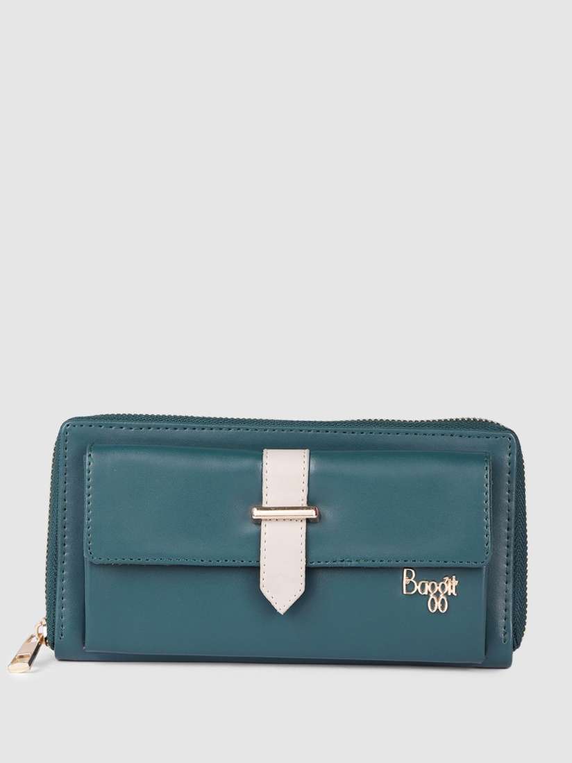 Buy Baggit Women Solid Zip Around Wallet Wallets for Women 21421850 Myntra