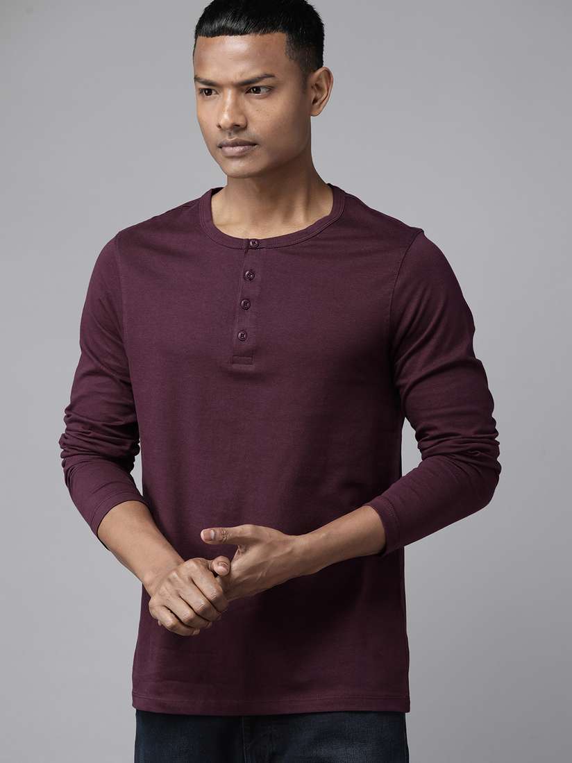 full sleeve t shirts myntra