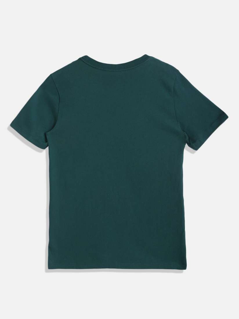 Buy Tommy Hilfiger Boys Green V Neck T shirt Tshirts for Boys 21430412 Myntra