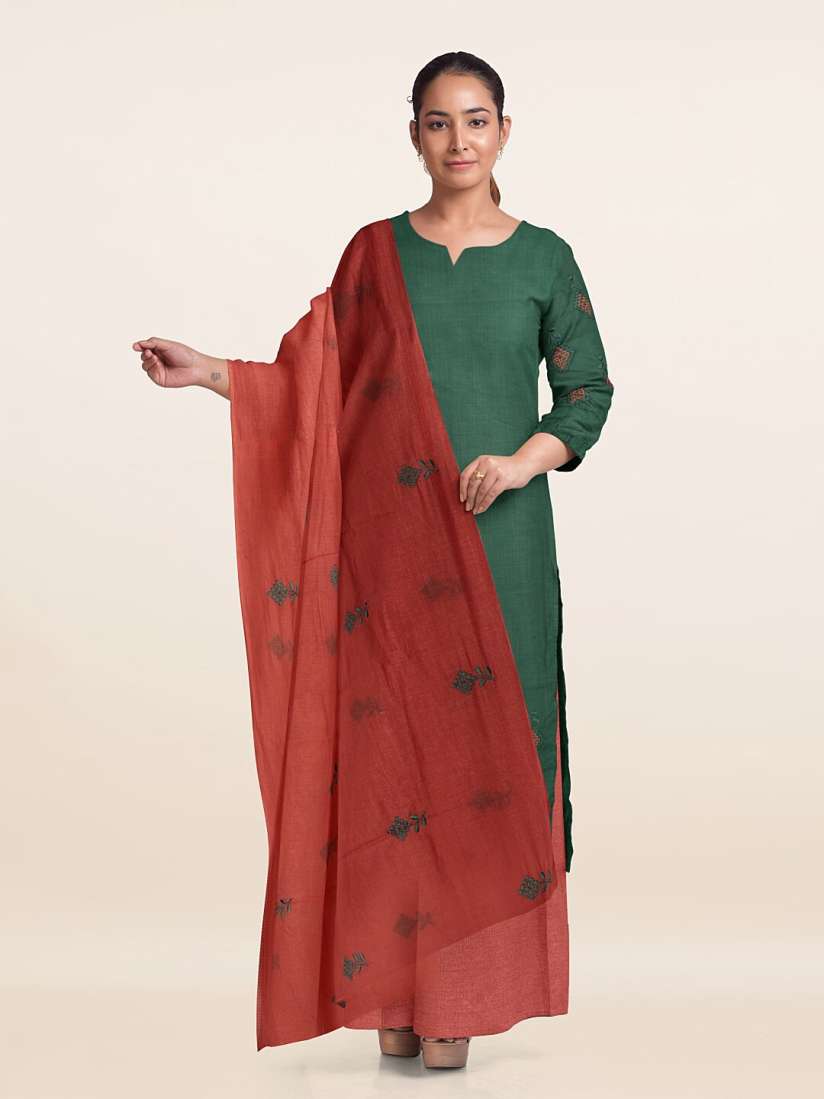 Buy Pothys Embroidered Unstitched Dress Material Dress Material for Women 21433782 Myntra