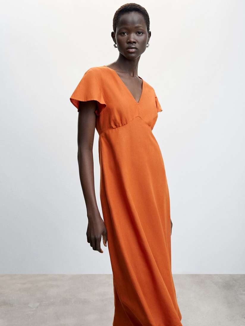 Mango midi dress store
