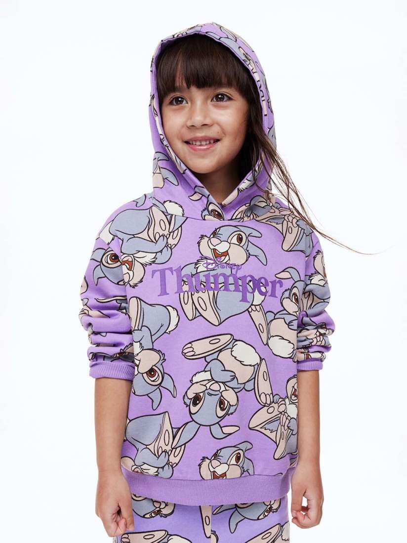Buy H M Girls Printed Hoodie Sweatshirts for Girls 21438334 Myntra
