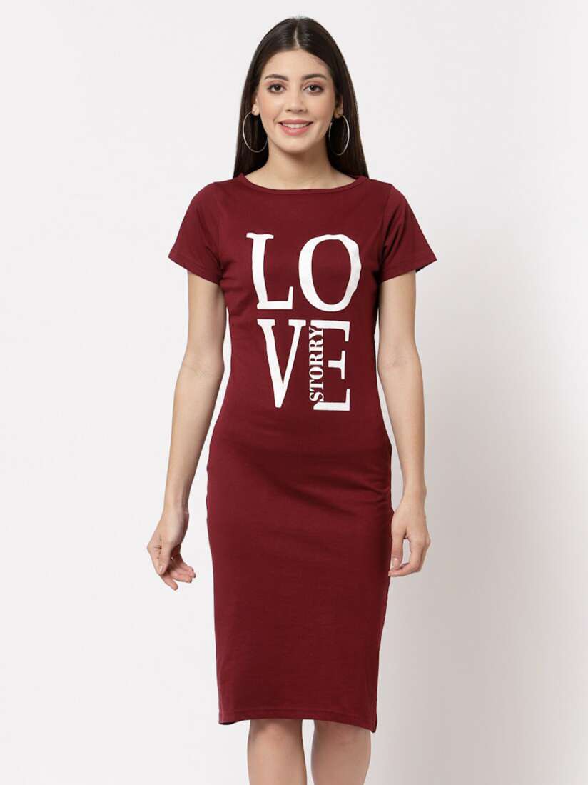 Myntra t shirt dress clearance