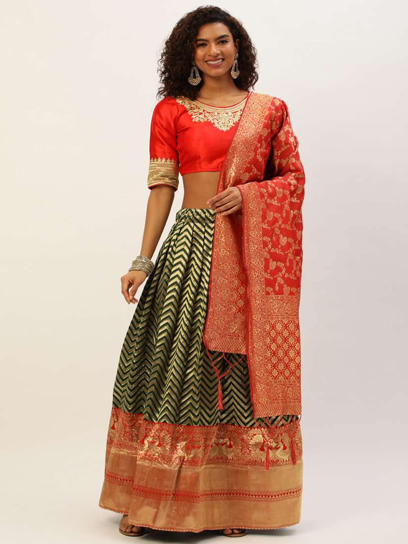 Lehengas on myntra best sale