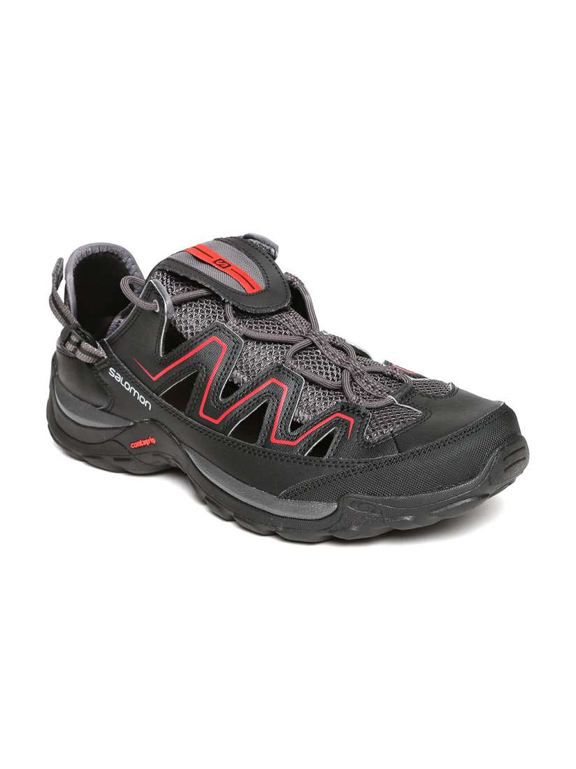 Buy Salomon Men Charcoal Grey Cuzama Quite Sneakers Casual Shoes for Men 2144959 Myntra