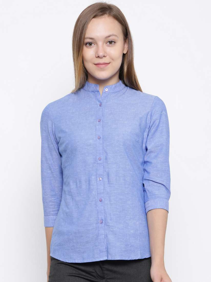 Park avenue women's solid formal shirt new arrivals