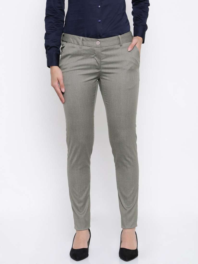 Myntra ladies formal pants discount