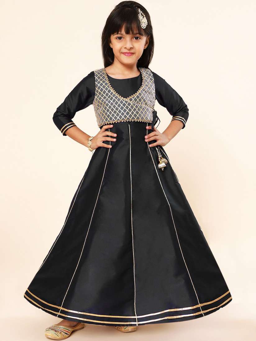 Buy A.T.U.N. Girls Embellished Gown Maxi Ethnic Dress Ethnic Dresses for Girls 21458572 Myntra