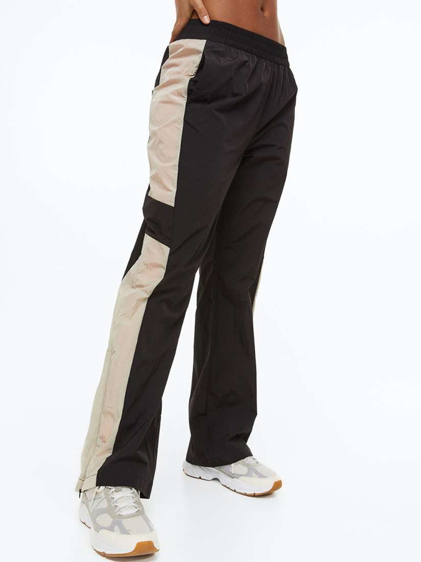 Buy H M Women Windproof Zip Hem Track Pants Track Pants for Women 21461100 Myntra