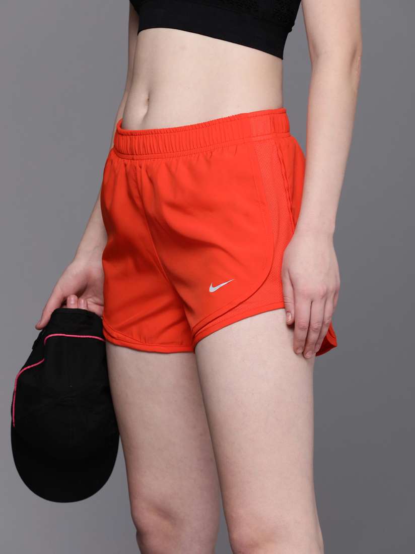 Orange nike tempo shorts hotsell