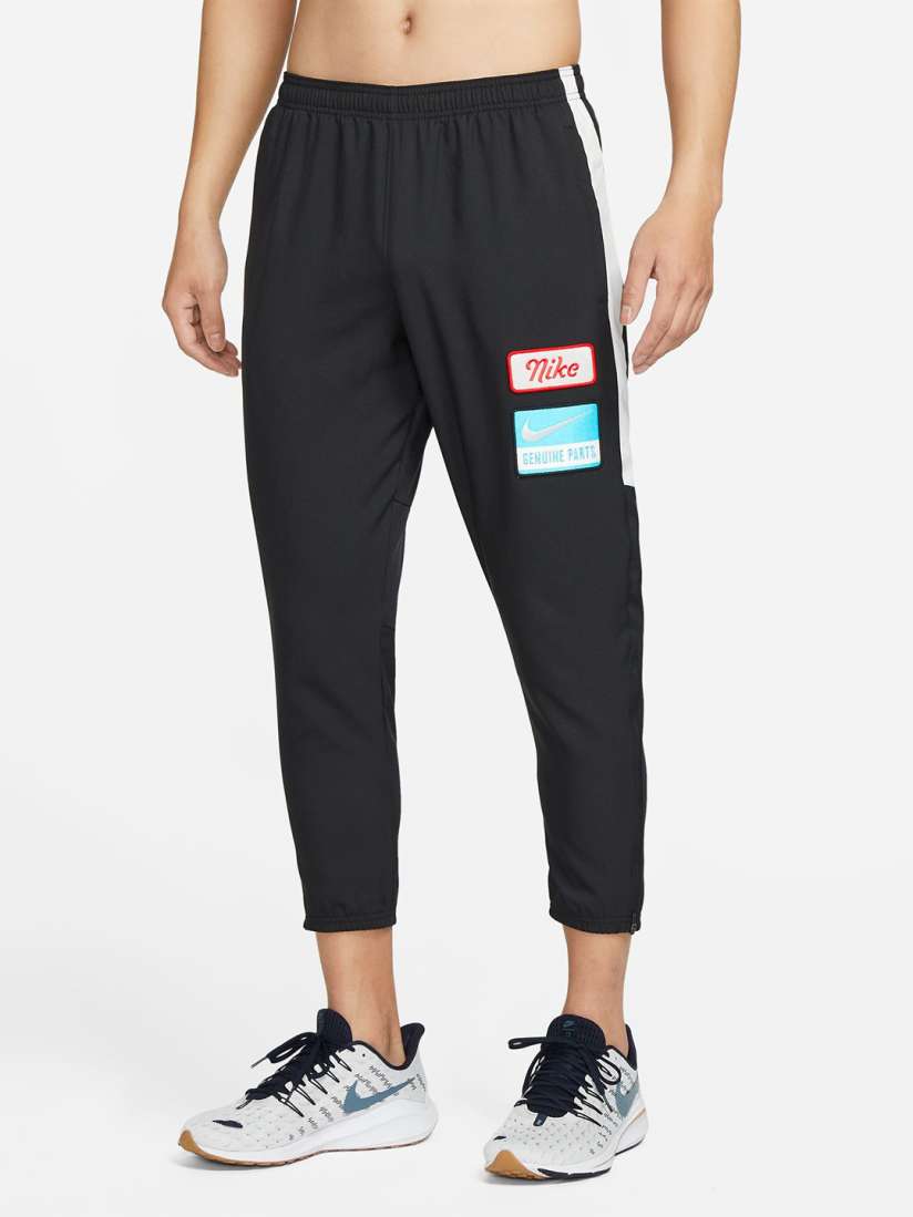 Buy Nike Men Black Dri FIT Challenger Trackpants Track Pants for Men 21467414 Myntra