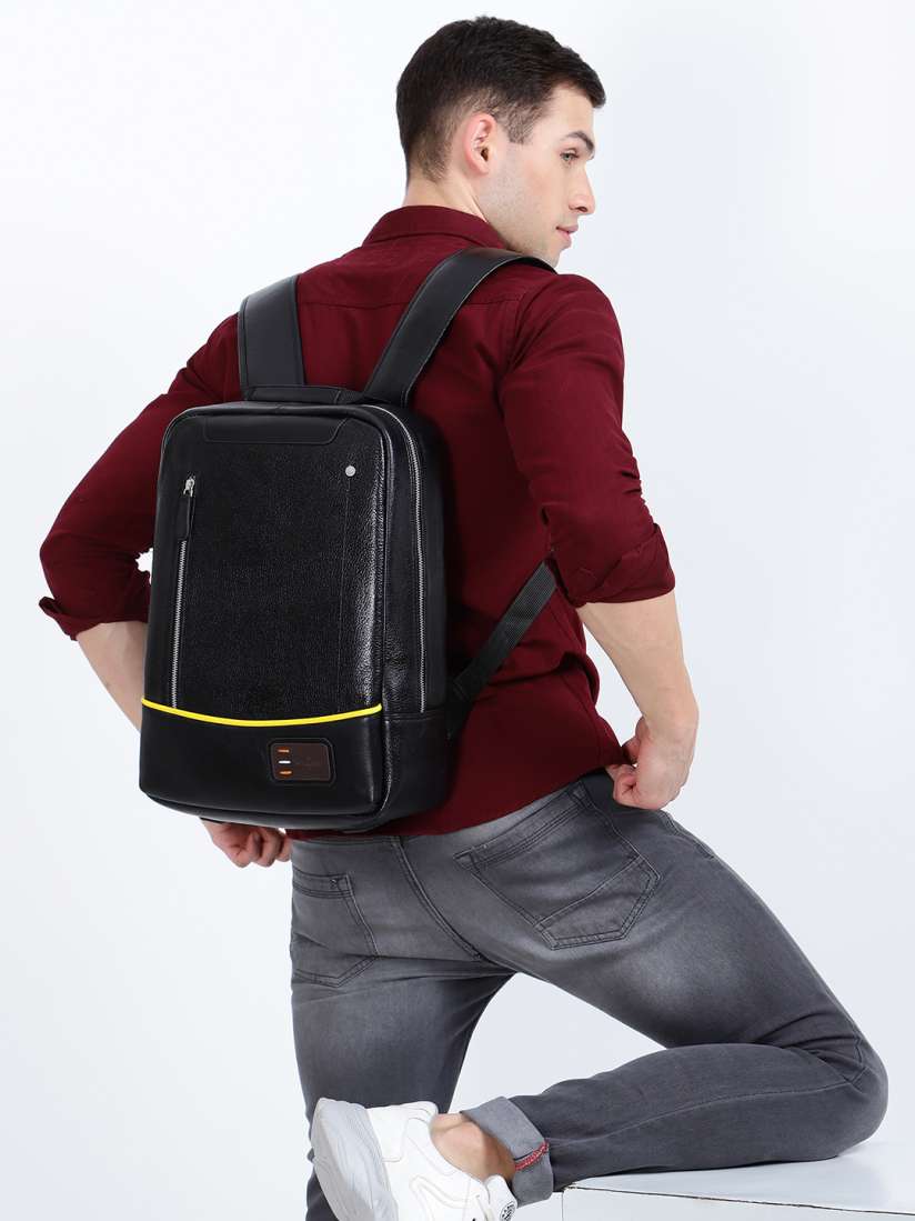 Buy Tortoise Roberto Unisex Genuine Leather Backpack Backpacks for Men 21472288 Myntra