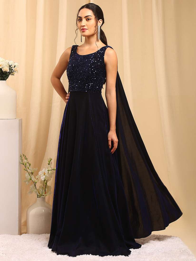 Trendy divva gowns top