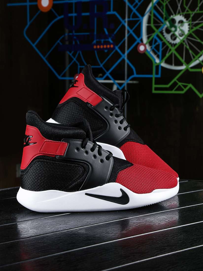 Buy Nike Men Red Black Colourblocked INCURSION Mid Top Sneakers Casual Shoes for Men 2147436 Myntra