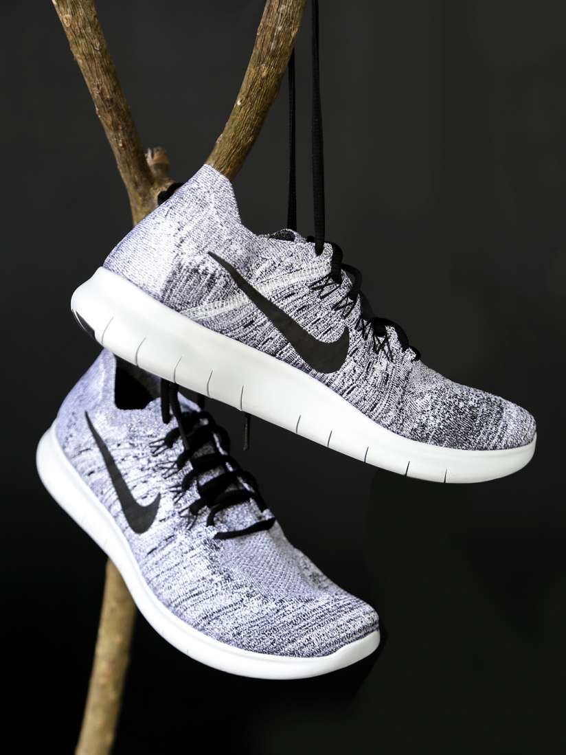 Buy Nike Men Grey FREE RN FLYKNIT 2017 Running Shoes Sports Shoes for Men 2147491 Myntra