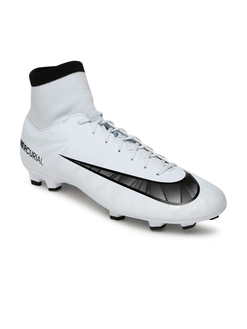 Buy Nike Men White Synthetic High Top VICTORY VI CR7 Football Shoes Sports Shoes for Men 2147523 Myntra