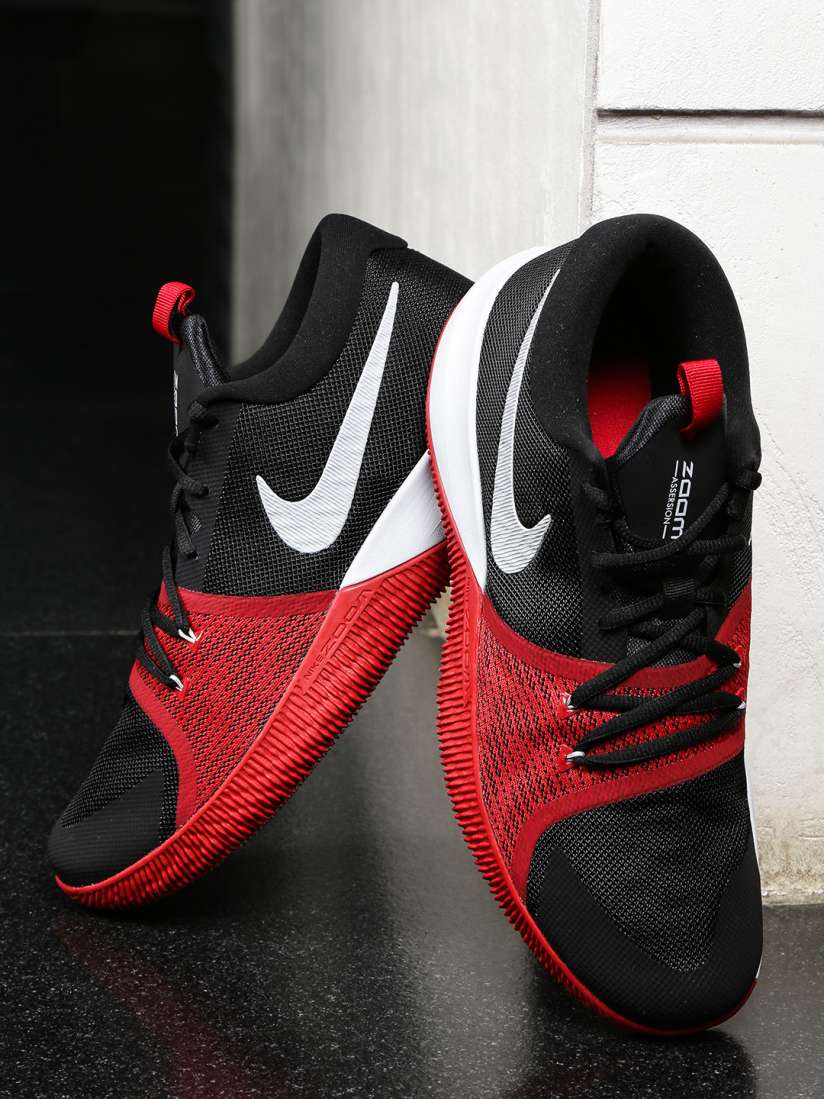 Buy Nike Men Black ZOOM ASSERSION Mid Top Basketball Shoes Sports Shoes for Men 2147538 Myntra
