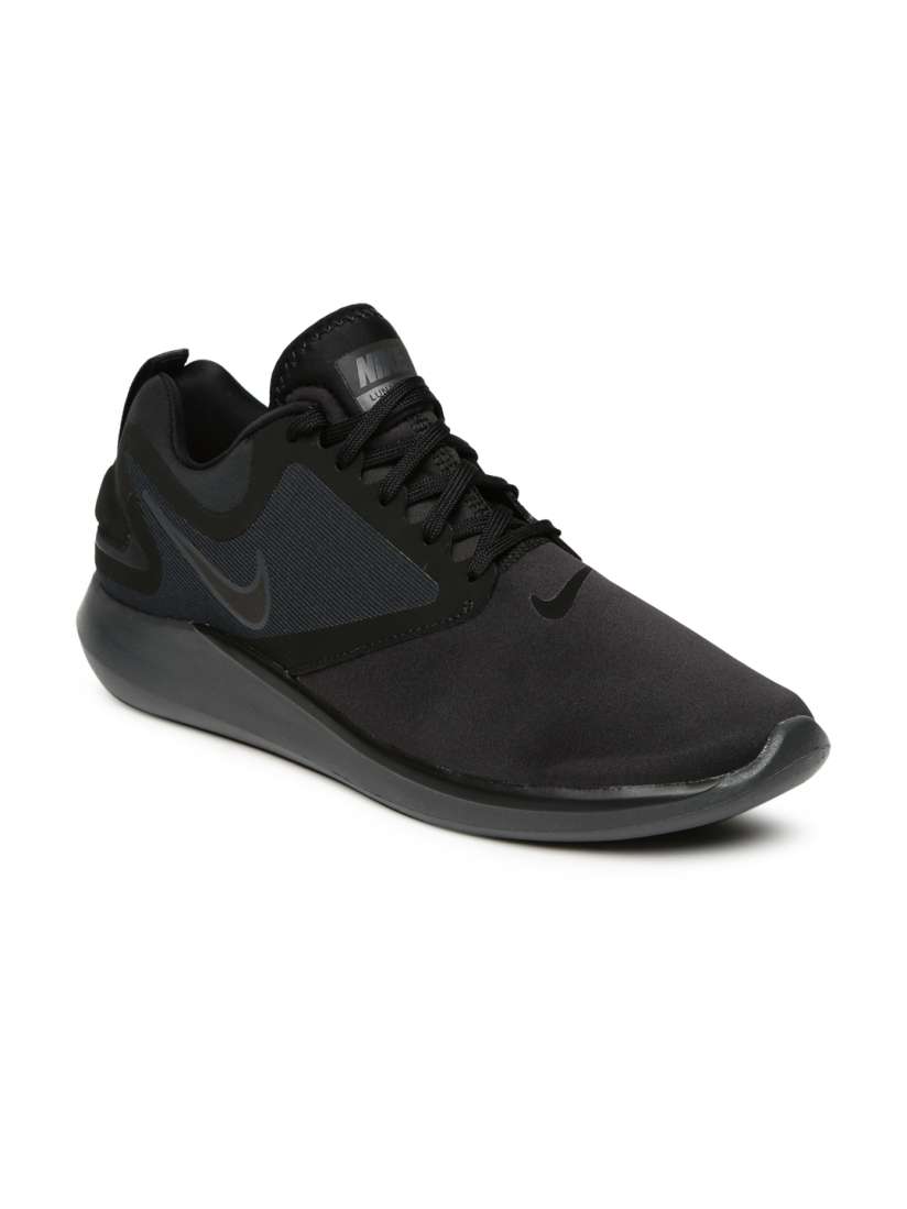 Nike lunarsolo black running shoes cheap