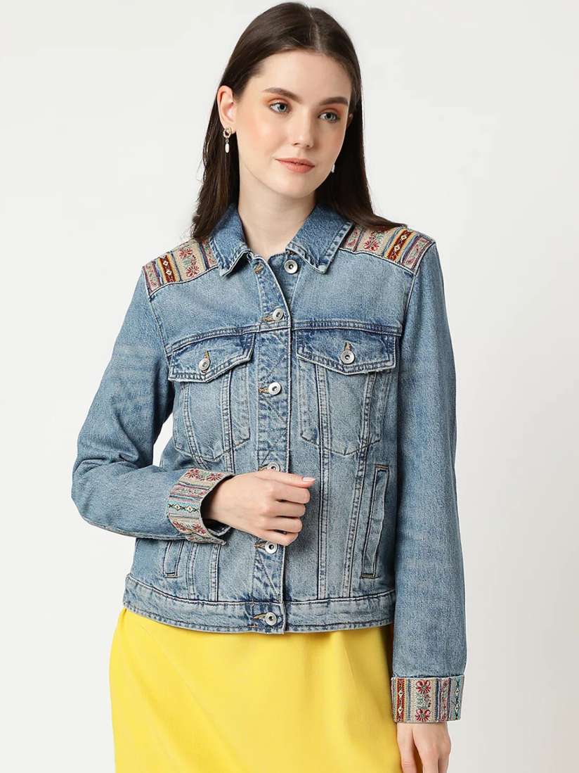 Marks and spencer ladies denim jacket top