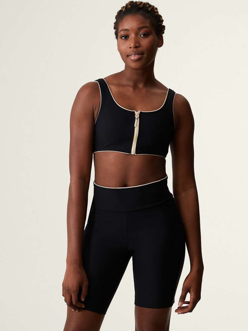 Buy Marks Spencer Women Zip Swim Tops Swim Tops for Women 21479884 Myntra