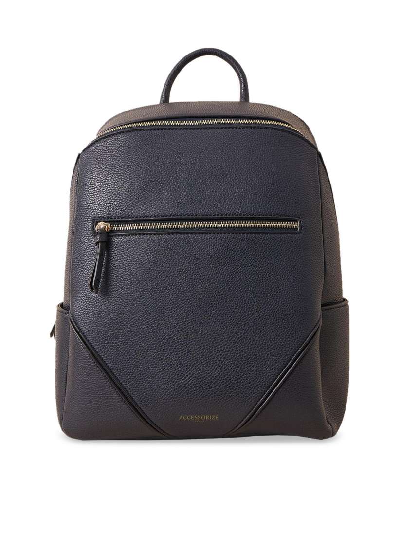 Buy Accessorize London Women Faux Leather Classic Zip Around Backpack Backpacks for Women 21480660 Myntra
