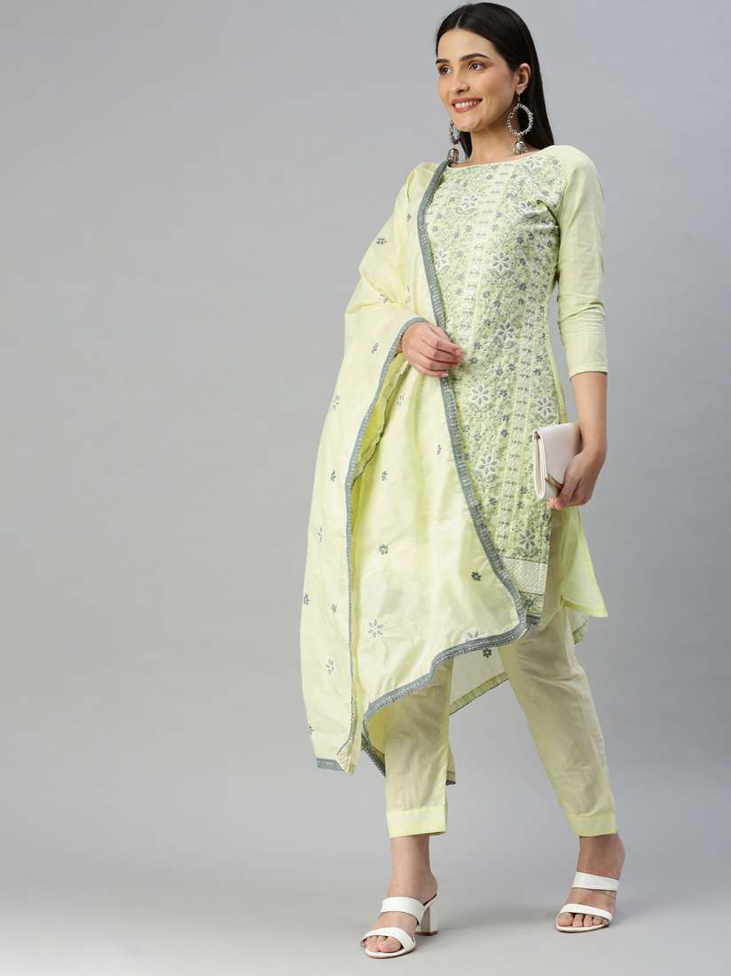Myntra cotton dress material new arrivals