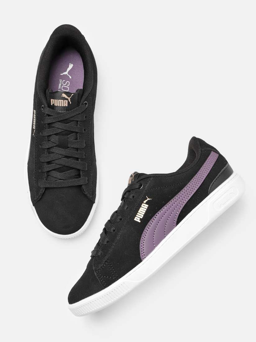 Purple Puma Ladies Vikky Suede Puma Vikky Purple Hot Sale