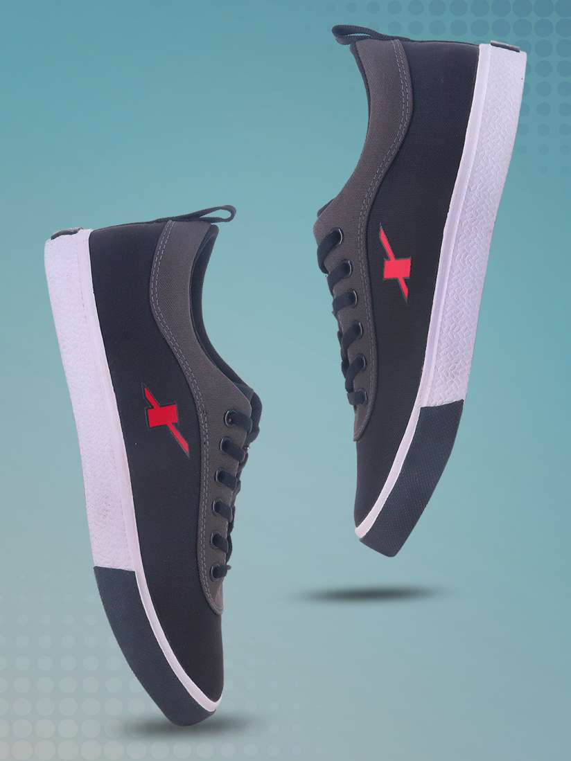 Buy Sparx Men Colourblocked Lace Up Canvas Sneakers Casual Shoes for Men 21485610 Myntra