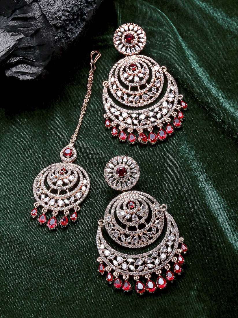 Maang tikka on myntra shop