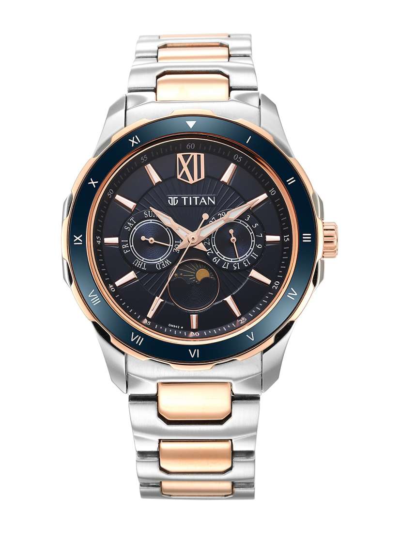 Buy Titan Men Stainless Steel Bracelet Style Straps Analogue Watch Watches for Men 21495802 Myntra