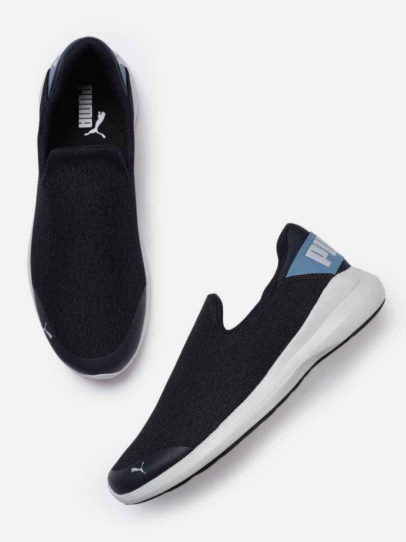 Buy Puma Men Solid Stride Evo V1 Regular Slip On Sneakers Casual Shoes for Men 21497726 Myntra