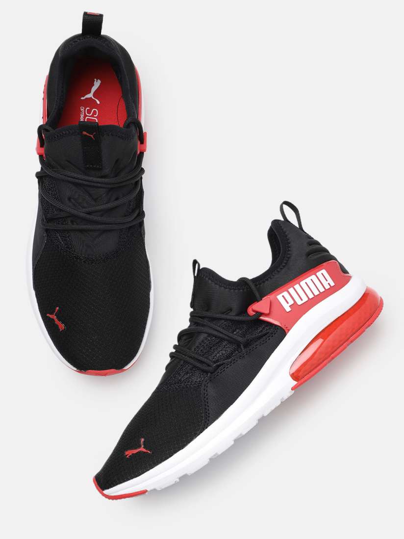 Red and black pumas key discount