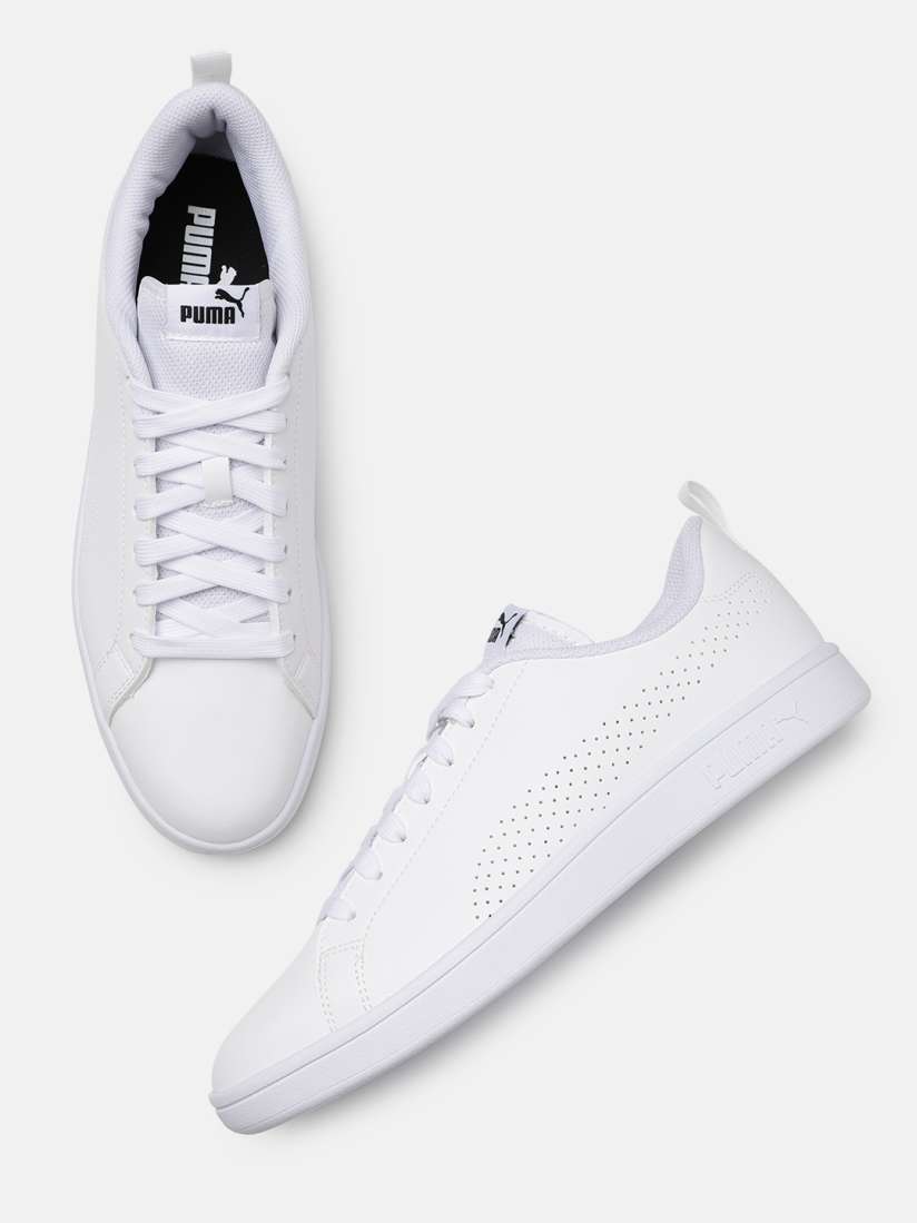 Buy Puma Unisex Perforations Smash Ace Regular Sneakers Casual Shoes for Unisex 21497796 Myntra