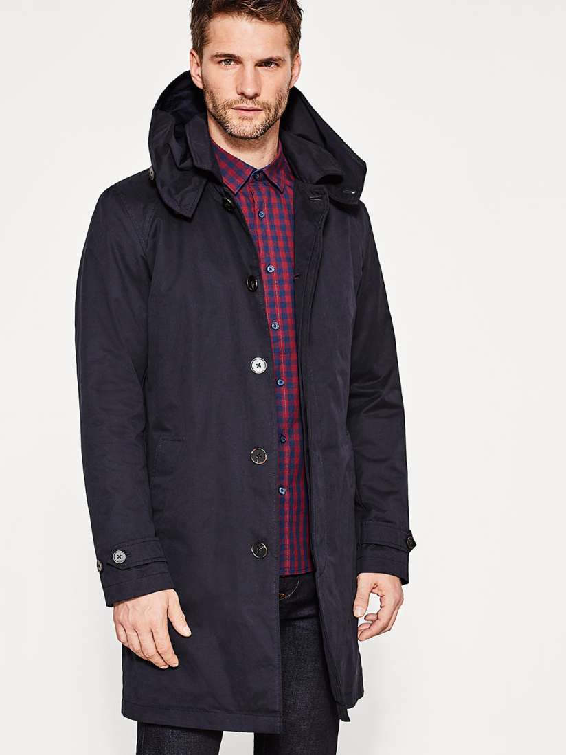 Buy ESPRIT Navy Coat Coats for Men 2149833 Myntra