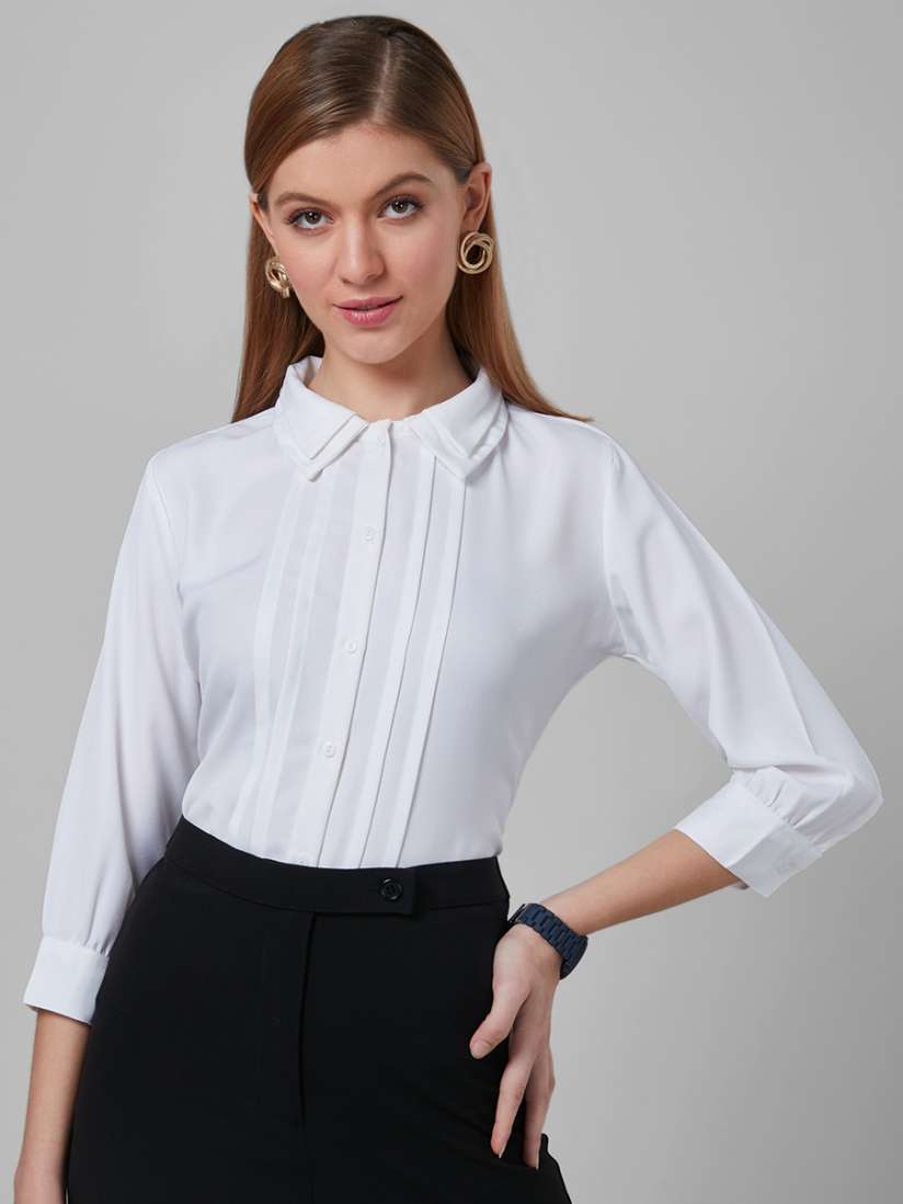 Buy Style Quotient Women Smart Formal Shirt Shirts for Women 21498964 Myntra