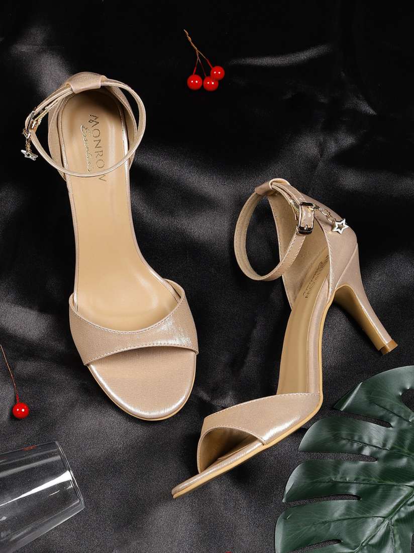 Buy Monrow PU Party Stiletto Heels Heels for Women 21499778 Myntra