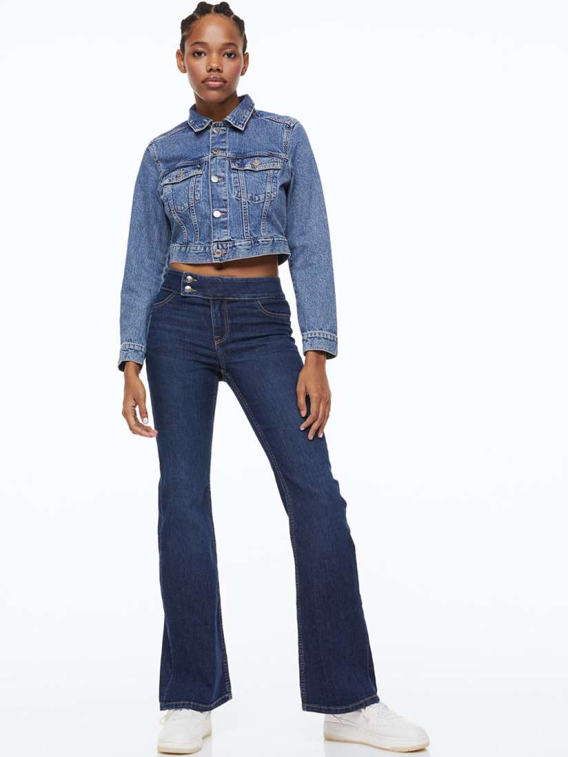 Myntra flared jeans clearance
