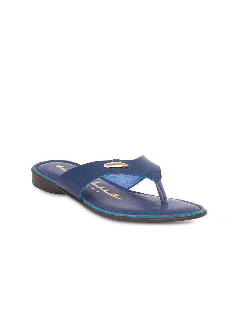Wet blue flats top