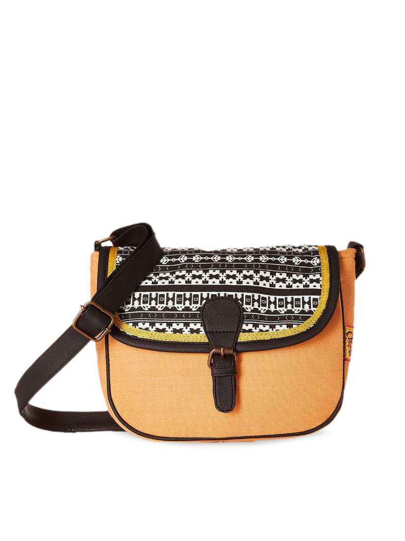Buy Kanvas Katha Women Printed Canvas Sling Bag Handbags for Women 21506124 Myntra