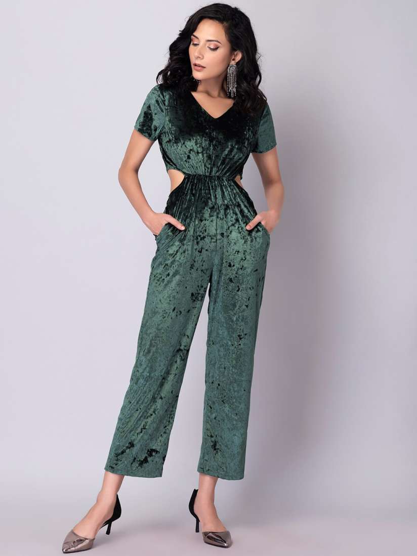 Short jumpsuit myntra best sale