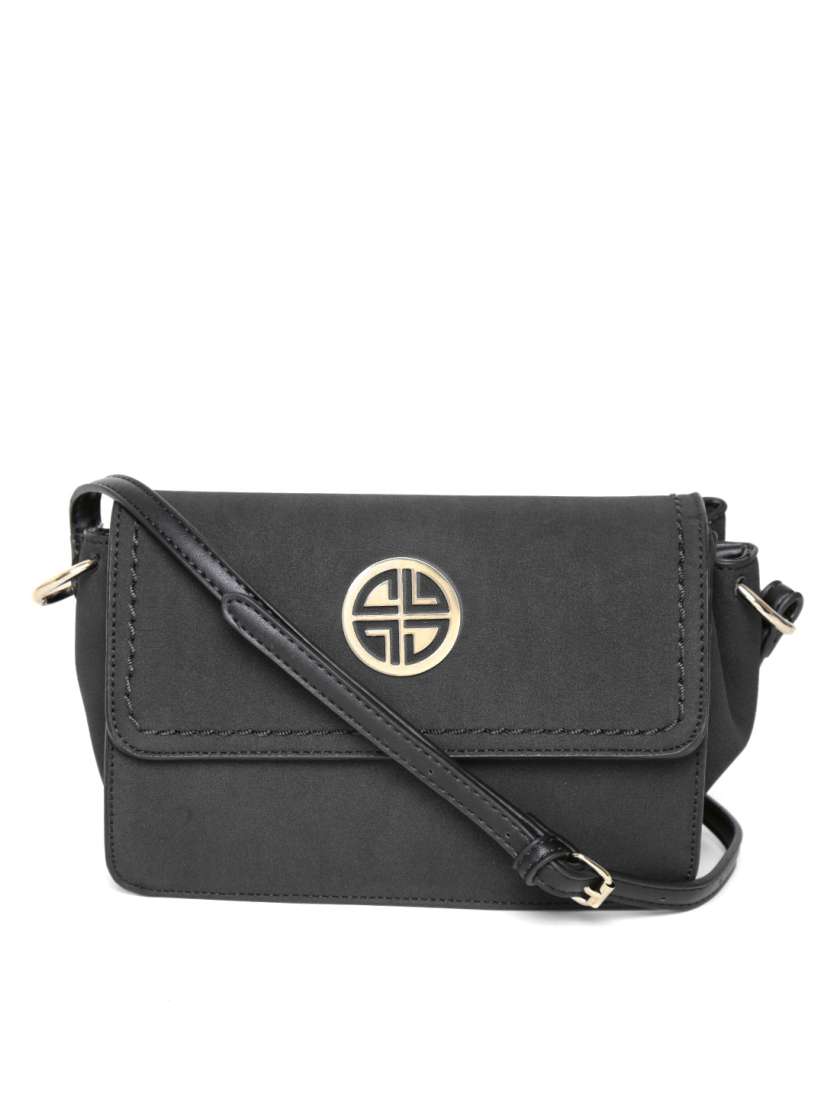 Buy Carlton London Black Solid Sling Bag Handbags for Women 2151348 Myntra