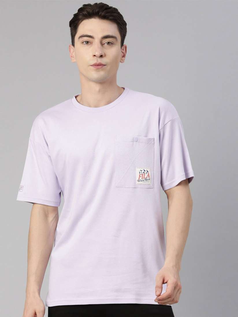 Buy FILA Men Round Neck Cotton T shirt Tshirts for Men 21517676 Myntra